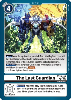 The Last Guardian 「BT20-100」「EN」