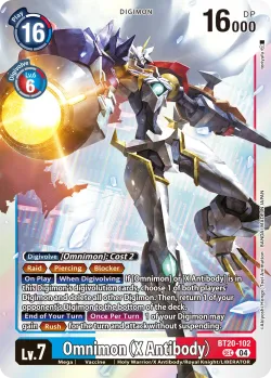 Omnimon (X Antibody) 「BT20-102」「EN」