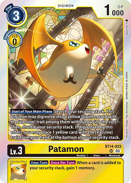 Patamon 「BT14-033」「EN」