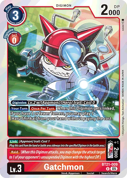 Gatchmon 「BT21-009」「EN」