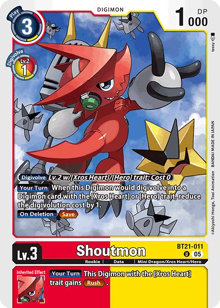 Shoutmon 「BT21-011」「EN」