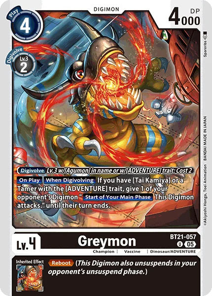 Greymon 「BT21-057」「EN」