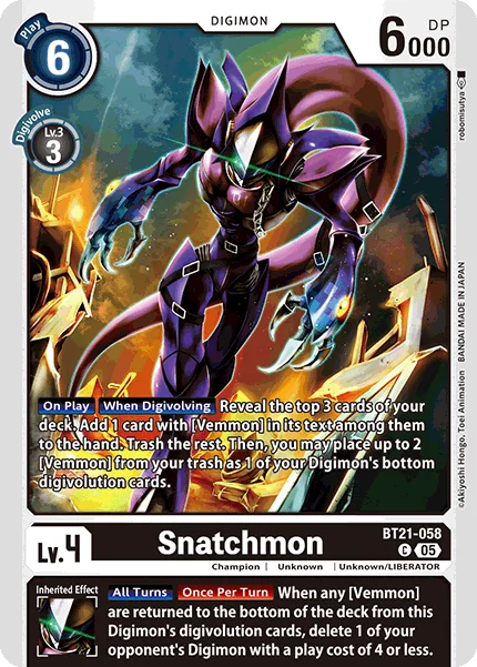 Snatchmon 「BT21-058」「EN」