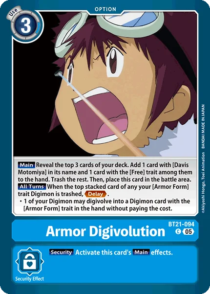 Armor Digivolution 「BT21-094」「EN」
