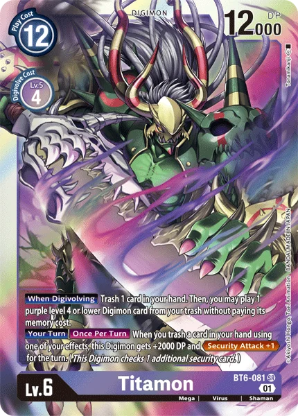 Titamon 「BT6-081」「EN」