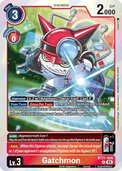 Gatchmon — Ultimate Cup 26-27 Season 2 #BT21-009 · Digimon