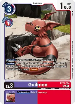 Guilmon 「BT21-064」「EN」