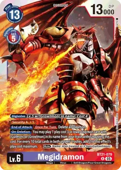 Megidramon 「BT21-079」「EN」