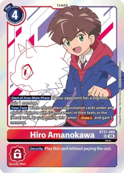 Hiro Amanokawa 「BT21-080」「EN」