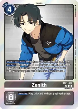 Zenith 「BT21-087」「EN」