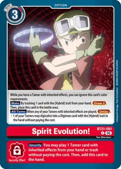 Spirit Evolution! 「BT21-091」「EN」