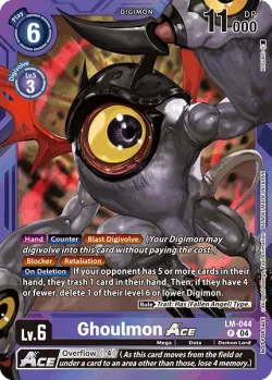 Ghoulmon — BT-21: Limited Card Pack #LM-044 · Digimon