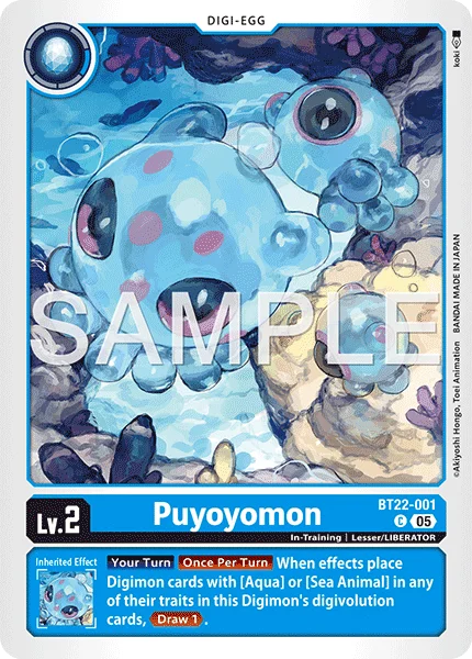 Puyoyomon 「BT22-001」「EN」