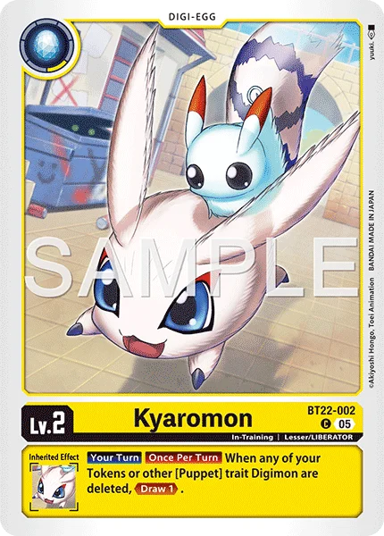 Kyaromon 「BT22-002」「EN」