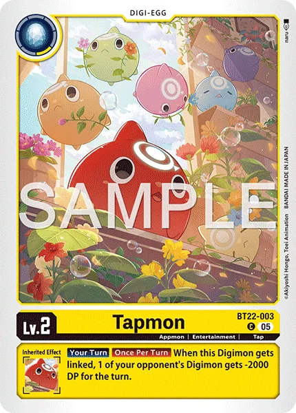 Tapmon 「BT22-003」「EN」