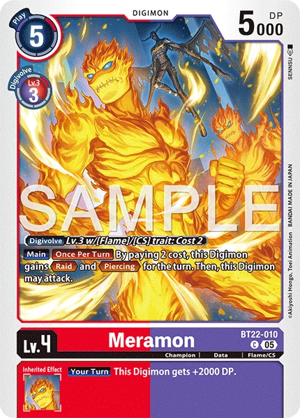 Meramon 「BT22-010」「EN」