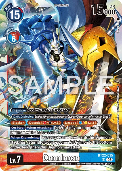 Omnimon 「BT22-015」「EN」