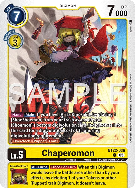Chaperomon 「BT22-036」「EN」