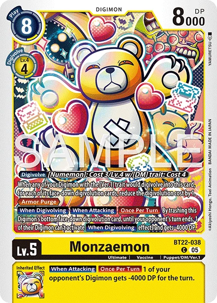 Monzaemon 「BT22-038」「EN」