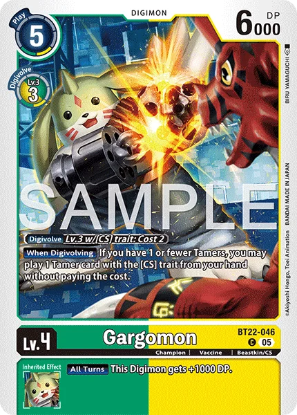 Gargomon 「BT22-046」「EN」
