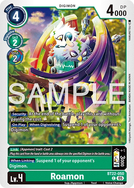 Roamon 「BT22-050」「EN」