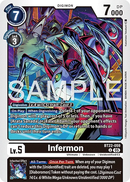 Infermon 「BT22-059」「EN」
