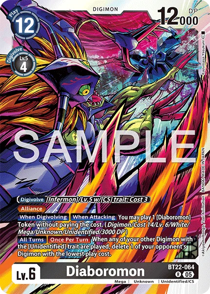 Diaboromon 「BT22-064」「EN」