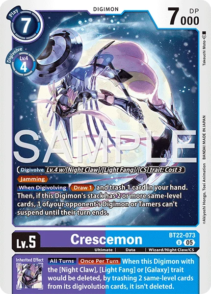 Crescemon 「BT22-073」「EN」