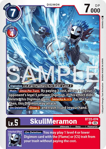 SkullMeramon 「BT22-074」「EN」