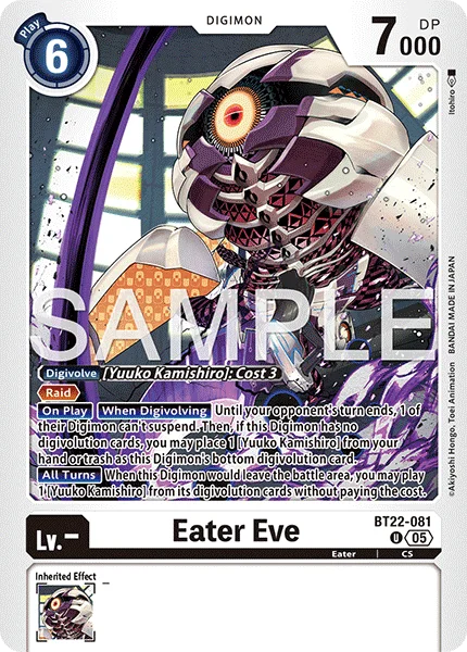 Eater Eve 「BT22-081」「EN」