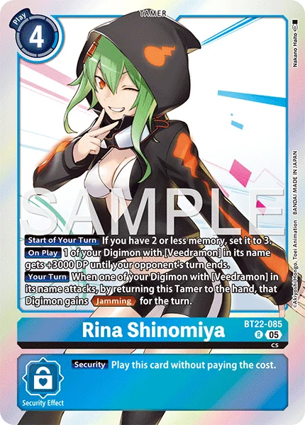 Rina Shinomiya 「BT22-085」「EN」