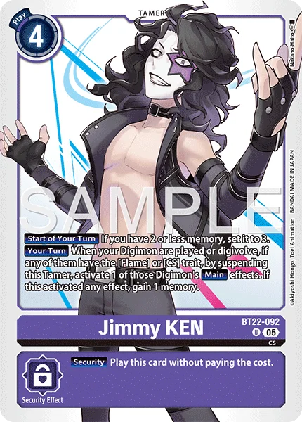 Jimmy KEN 「BT22-092」「EN」