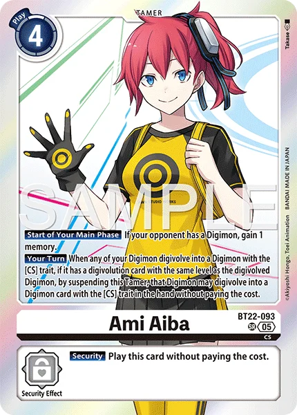 Ami Aiba 「BT22-093」「EN」