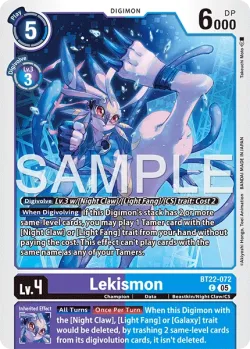 Lekismon 「BT22-072」「EN」