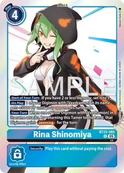 Rina Shinomiya 「BT22-085」「EN」
