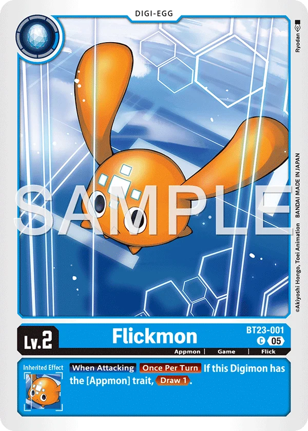 Flickmon 「BT23-001」「EN」