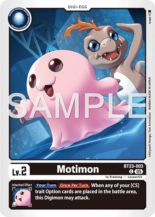 Motimon 「BT23-003」「EN」
