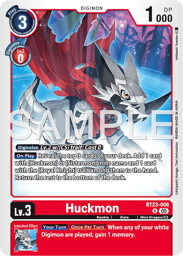 Huckmon 「BT23-006」「EN」