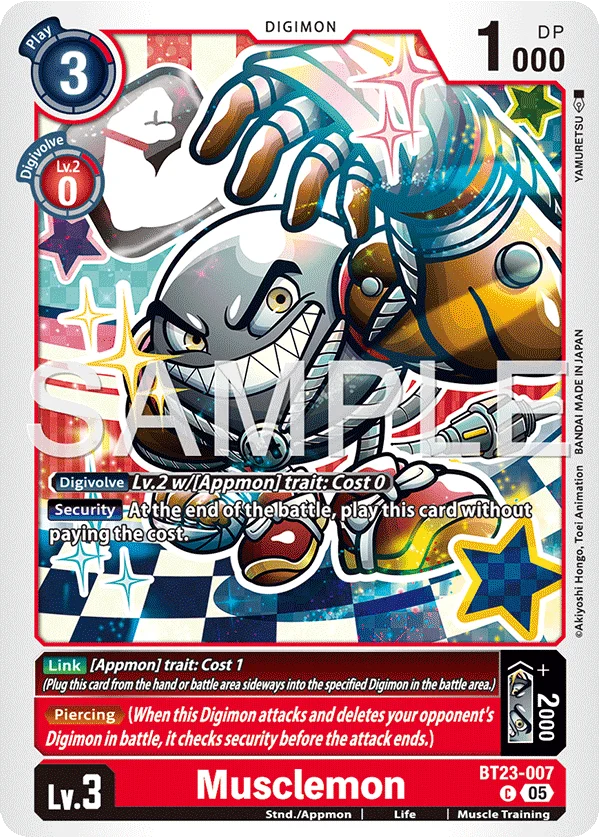 Musclemon 「BT23-007」「EN」