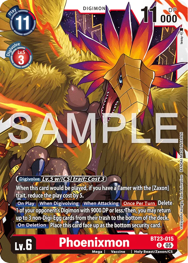 Phoenixmon 「BT23-015」「EN」