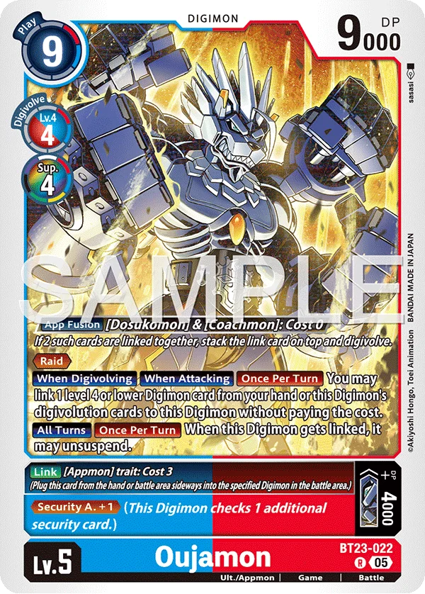Oujamon 「BT23-022」「EN」
