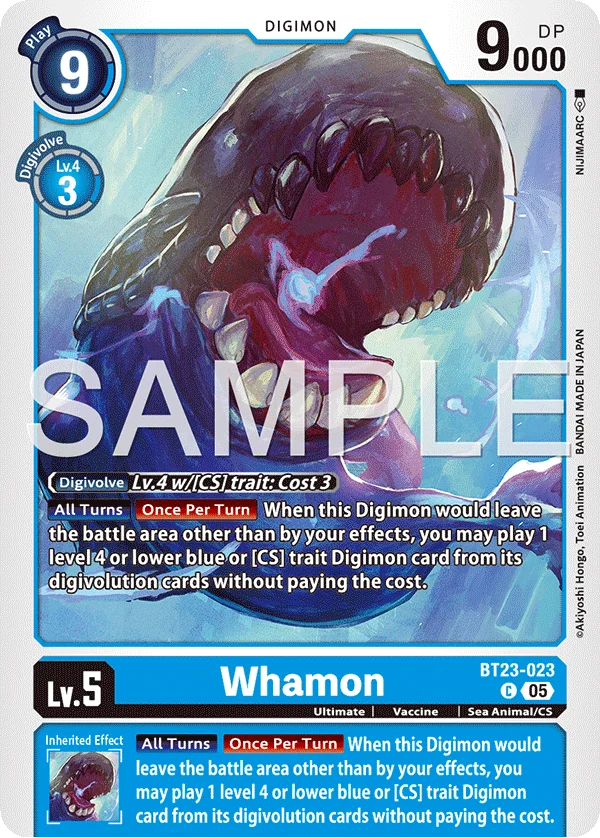 Whamon 「BT23-023」「EN」