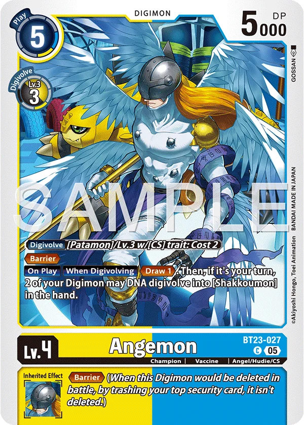 Angemon 「BT23-027」「EN」