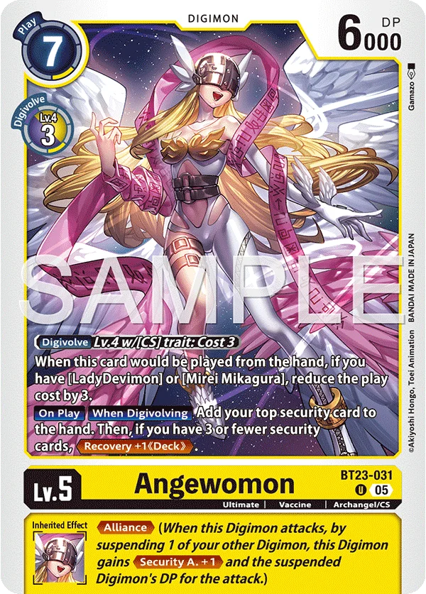 Angewomon 「BT23-031」「EN」