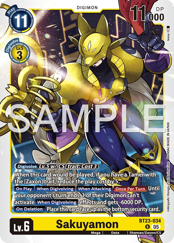 Sakuyamon 「BT23-034」「EN」