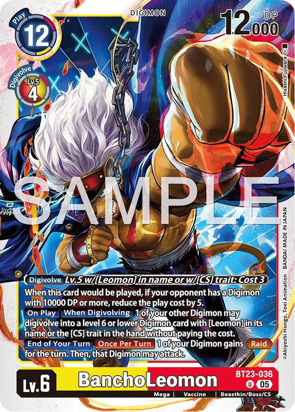 BanchoLeomon 「BT23-036」「EN」