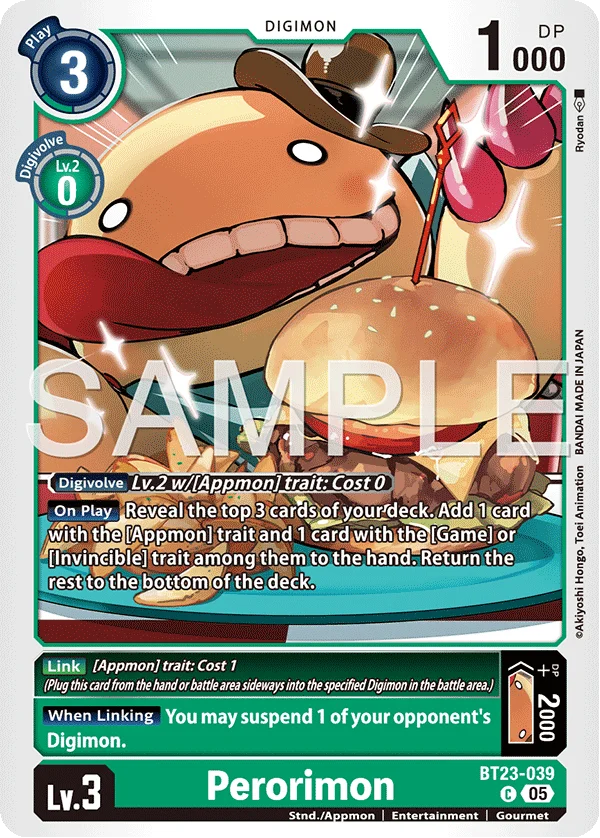 Perorimon 「BT23-039」「EN」