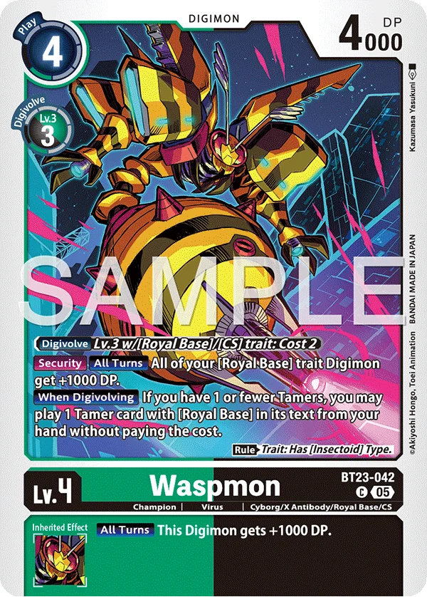 Waspmon 「BT23-042」「EN」