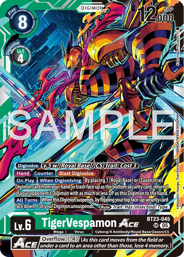 TigerVespamon 「BT23-045」「EN」