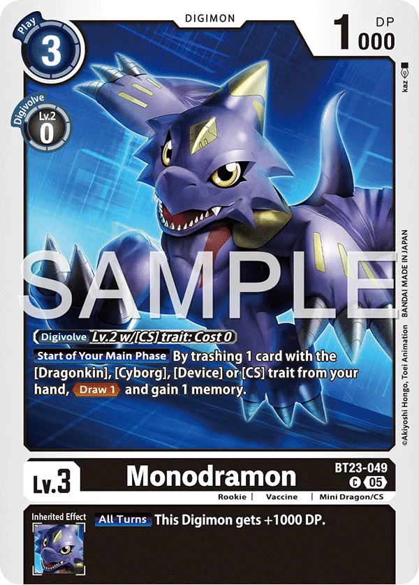 Monodramon 「BT23-049」「EN」